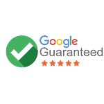 Google Guaranteed badge – verified and screened roofing contractor by Google Local Services
